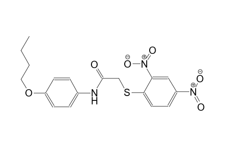 acetamide, N-(4-butoxyphenyl)-2-[(2,4-dinitrophenyl)thio]-