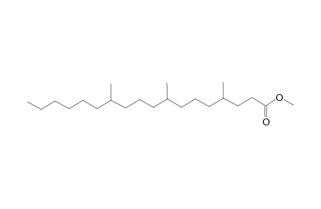 Octadecanoic acid, 4,8,12-trimethyl-, methyl ester