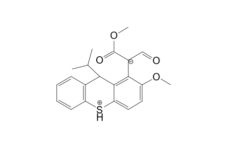 9H-Thioxanthenium, 9-(1-methylethyl)-, 2-methoxy-1-(methoxycarbonyl)-2-oxoethylide, trans-
