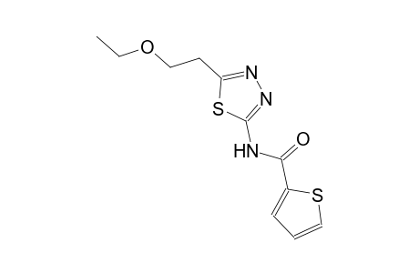 N-[5-(2-ethoxyethyl)-1,3,4-thiadiazol-2-yl]-2-thiophenecarboxamide