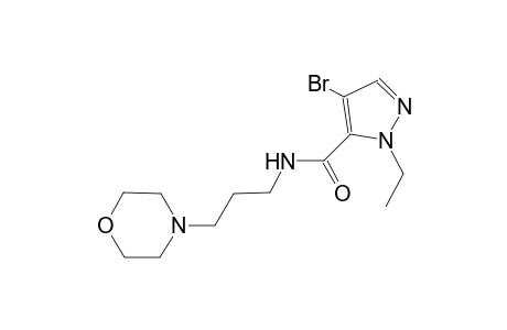 4-bromo-1-ethyl-N-[3-(4-morpholinyl)propyl]-1H-pyrazole-5-carboxamide