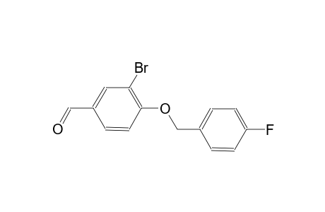 3-bromo-4-[(4-fluorobenzyl)oxy]benzaldehyde