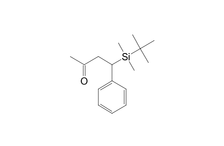 4-[tert-Butyl(dimethyl)silyl]-4-phenyl-2-butanone