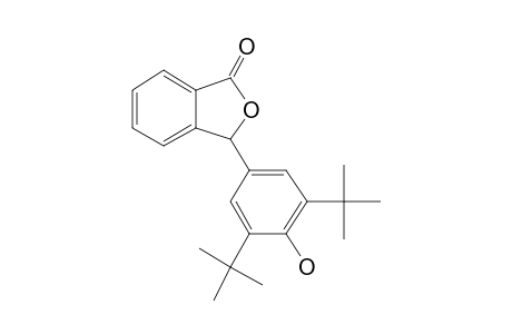 3-(3,5-di-Tert-butyl-4-hydroxyphenyl)-3H-2-benzofuran-1-one