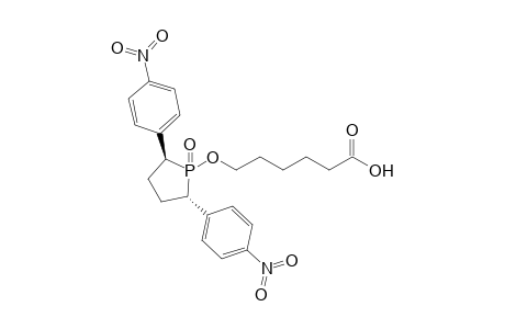 6-[[(trans)-2,5-bis(4'-nitrophenyl)-1-.oxo-1-lambda.(5)-phospholan-1-yl]oxy]hexanoic acid