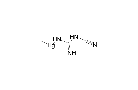 Mercury, (cyanoguanidinato-N')methyl-