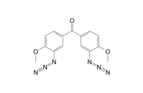 Bis-(3-azido-4-methoxy-phenyl)methanone