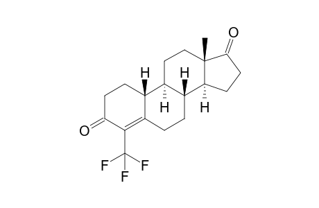(8R,9S,10R,13S,14S)-13-methyl-4-(trifluoromethyl)-1,2,6,7,8,9,10,11,12,14,15,16-dodecahydrocyclopenta[a]phenanthrene-3,17-dione