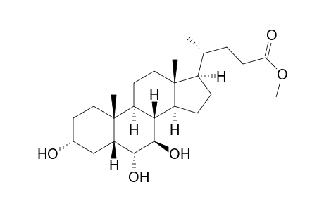 .psi.-muricholic acid methyl ester