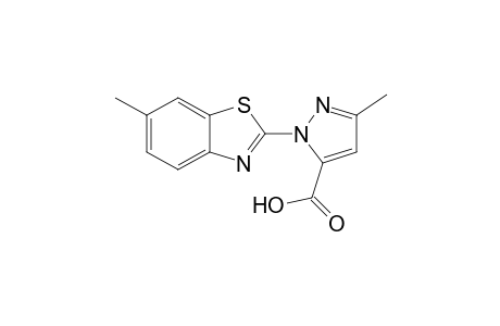 1-(6'-Methylbenzothiazol-2'-yl)-5-carboxy-3-methylpyrazole