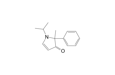 1-Isopropyl-2-methyl-2-phenyl-1,2-dihydro-3H-pyrrol-3-one