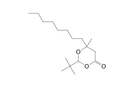 2-tert-Butyl-6-methyl-6-octyl-1,3-dioxan-4-one