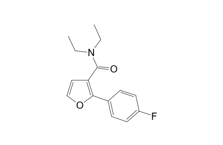 N,N-Diethyl-2-(4-fluorophenyl)furan-3-carboxamide