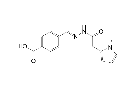 1H-pyrrole-2-acetic acid, 1-methyl-, 2-[(E)-(4-carboxyphenyl)methylidene]hydrazide