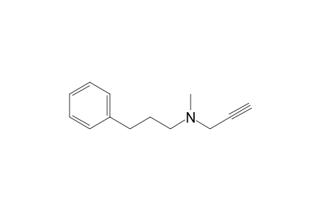 2-Propynylamine, N-methyl-N-(3-phenylpropyl)-