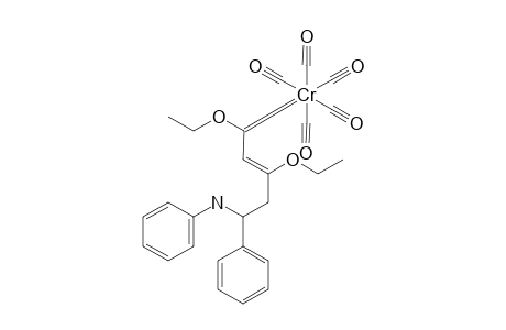 PENTACARBONYL-[(2E)-5-ANILINO-1,3-DIETHOXY-5-PHENYLIDENE]-CHROMIUM