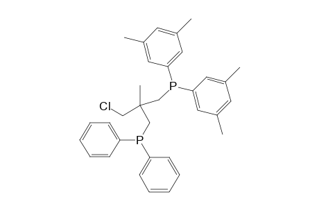 1-Chloro-2-(diphenylphosphanylmethy-2-bis[(3',5'-dimethylphenyl)phosphanylmethyl] propane