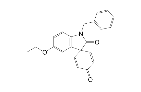5'-Ethyloxy-1'-Benzyl-4H-spiro[cyclohexa-2,5-diene-1,3'-indol]-2',4(1'H)-dione