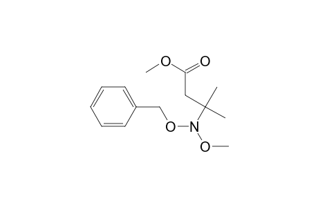 3-[benzoxy(methoxy)amino]-3-methyl-butyric acid methyl ester