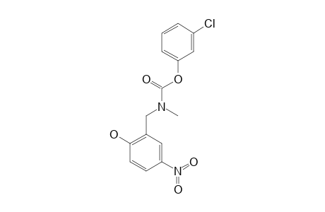 3-CHLOROPHENYL-N-(5-NITRO-2-HYDROXYBENZYL)-CARBAMATE