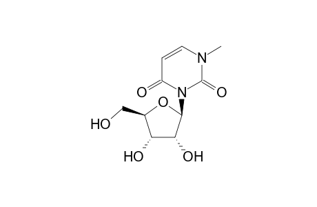 N-.beta.-D-Ribofuranosyl-pyrimidin-3-methyl-2,6-dione