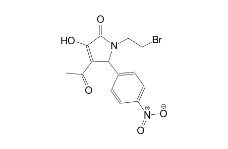4-acetyl-1-(2-bromoethyl)-3-hydroxy-5-(4-nitrophenyl)-1,5-dihydro-2H-pyrrol-2-one