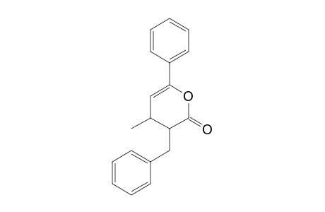 3-Benzyl-4-methyl-6-phenyl-3,4-dihydro-2H-pyran-2-one