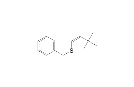 1-(Benzylthio)-3,3-dimethylbut-1-ene
