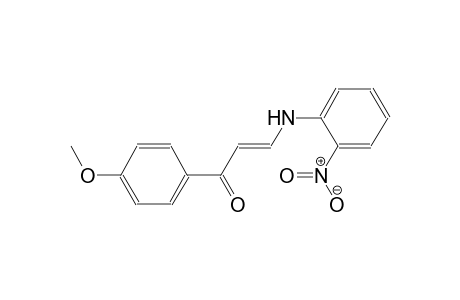 2-propen-1-one, 1-(4-methoxyphenyl)-3-[(2-nitrophenyl)amino]-, (2E)-