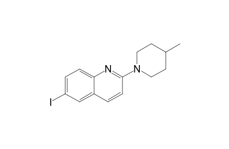 6-Iodo-2-(4-methylpiperidin-1-yl)quinoline