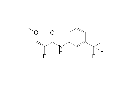 (E)-2-Fluoro-3-methoxy-3'-(trifluoromethyl)prop-2-enanilide