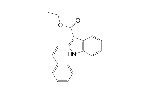 1H-Indole-3-carboxylic acid, 2-(2-phenyl-1-propenyl)-, ethyl ester, (Z)-
