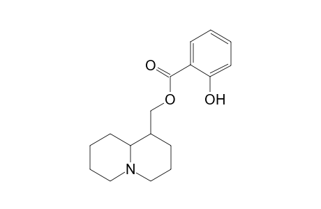 Benzoic acid, 2-hydroxy-, (octahydro-2H-quinolizin-1-yl)methyl ester