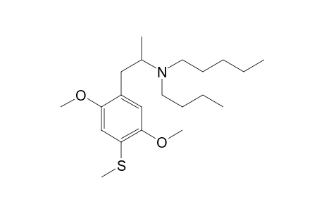 N,N-Butyl-pentyl-2,5-dimethoxy-4-methylthioamphetamine