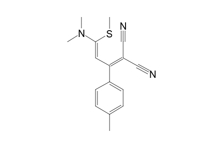 (E)-1,1-DICYANO-4-(DIMETHYLAMINO)-4-(METHYLTHIO)-2-(PARA-TOLYL)-1,3-BUTADIEN