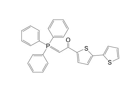 (2,2'-Bithiophen-5-yl)carbonylmethylidenetriphenylphosphorane