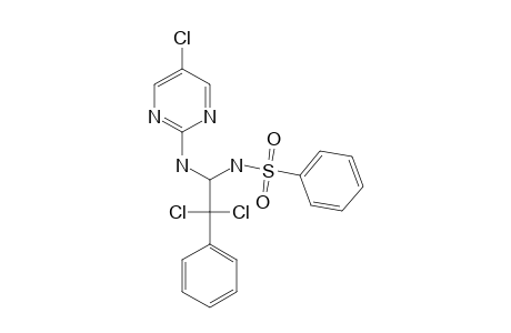 N-[2,2-DICHLORO-1-[(5-CHLORO-PYRIMIDIN-2-YL)-AMINO]-2-PHENYL-ETHYL]-BENZENESULFONAMIDE