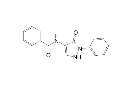 4-Benzoylamino-1-phenyl-3-pyrazolin-5-one