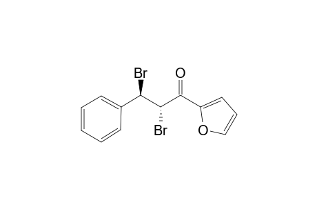 (2S,3R)-2,3-dibromo-1-(furan-2-yl)-3-phenylpropan-1-one