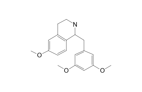 Isoquinoline, 1-(3,5-dimethoxybenzyl)-1,2,3,4-tetrahydro-6-methoxy-,