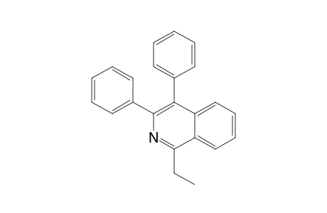 1-Ethyl-3,4-diphenylisoquinoline