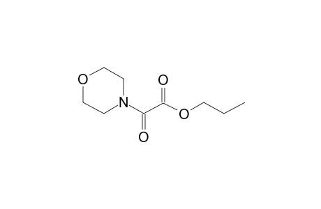 Oxalic acid, monomorpholide, propyl ester