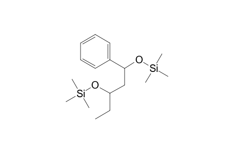 1-Phenyl-1,3-pentanediol bistrimethylsilyl ether