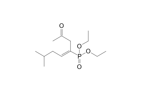 (E)-4-diethoxyphosphoryl-7-methyl-4-octen-2-one