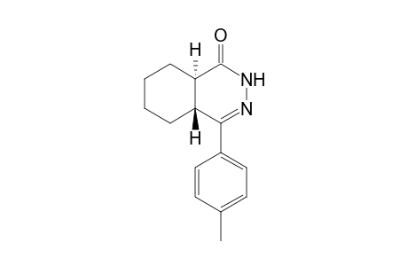 trans-4-(p-tolyl)-4a,5,6,7,8,8a-hexahydro-2H-phthalazin-1-one