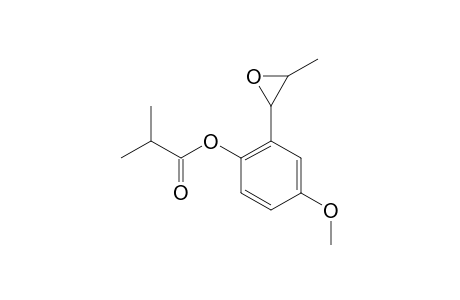 2-methylpropionic acid [4-methoxy-2-(3-methyloxiran-2-yl)phenyl] ester