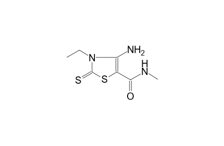 4-Amino-3-ethyl-2-thioxo-2,3-dihydro-thiazole-5-carboxylic acid methylamide