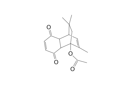 1,4-Ethanonaphthalene-5,8-dione, 1-(acetyloxy)-1,4,4a,8a-tetrahydro-2,9,9-trimethyl-