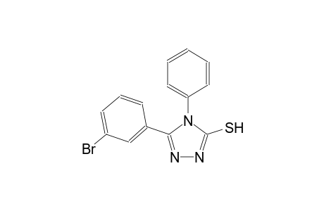 4H-1,2,4-triazole-3-thiol, 5-(3-bromophenyl)-4-phenyl-