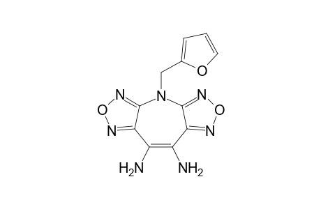 4-(Furan-2-ylmethyl)-4H-bis[1,2,5]oxadiazolo[3,4-b:3',4'-f]azepine-8,9-diamine